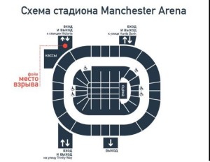 схема стадиона манчестер