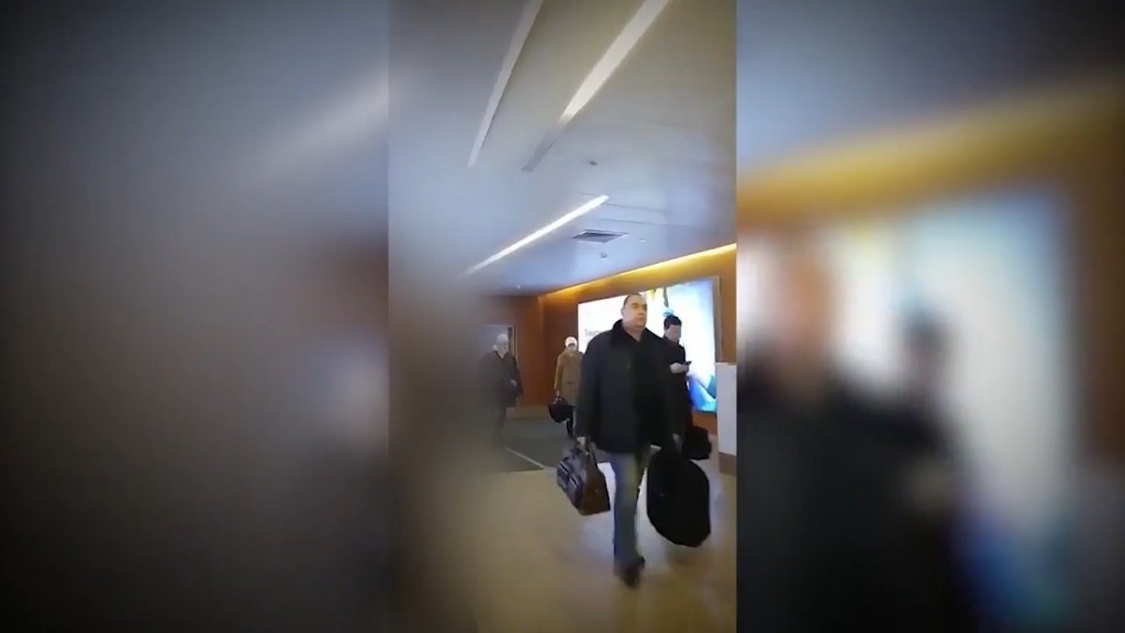 Видео прибытия Плотницкого в Москву